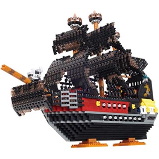 Kawada Nano Block Pirate Ship Deluxe Edition Nb-050 [ส่งตรงจากญี่ปุ่น]