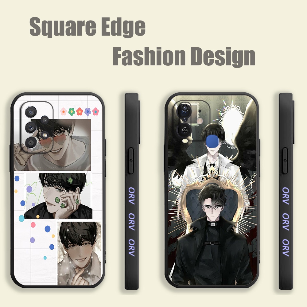 ปลอกสําหรับ Tecno Spark Go 4 Air KC6 CE7 8C 7 น่ารัก Dokja Joonghyuk Fanart ORV EEK19 เคสโทรศัพท์ขอบ