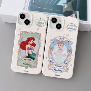 เคสโทรศัพท์มือถือ กันกระแทก ลายการ์ตูนนางเงือกซินเดอเรลล่า สําหรับ iPhone 11 12 13 Pro 14 Pro Max