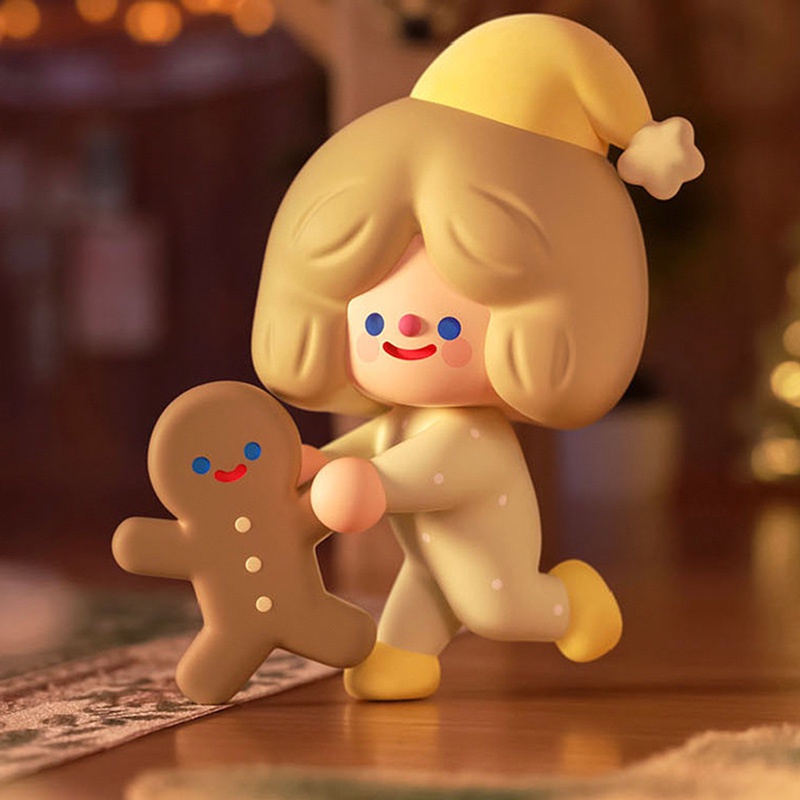 F.UN RICO HAPPY WINTER DAYS วันฤดูหนาวมีความสุข กล่องตาบอด สไตล์ที่เลือกได้ น่ารักตุ๊กตา ของเล่น