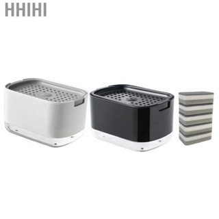 Hhihi Soap Dispenser Box  Reduce Waste PP and PET Press Soap Box  for Kitchen