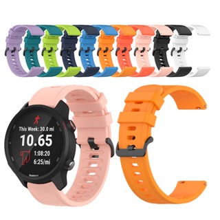 สําหรับ Garmin venu 2 45 มม. Vivoactive 3 4 255 245 645 สายนาฬิกาซิลิโคน สายรัดข้อมือ สมาร์ทวอทช์ สร้อยข้อมือ สายนาฬิกา