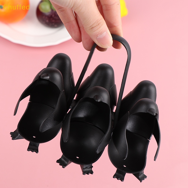 Chuffed> ที่วางไข่ต้ม รูปเพนกวิน สามารถเก็บไข่ได้ถึง 6 ฟอง เข้ากันได้กับ Egguins C