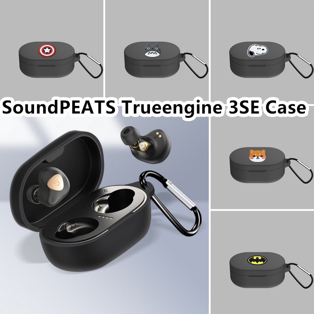 【Case Home】เคสหูฟัง แบบนิ่ม ลายสร้างสรรค์ สําหรับ SoundPEATS Trueengine 3SE SoundPEATS Truengine 3 S