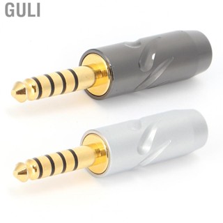 Guli 4.4mm Balanced Plug  Headphone Plugs Lightweight Metal  for Amplifiers for Mixer for Audio Equipment