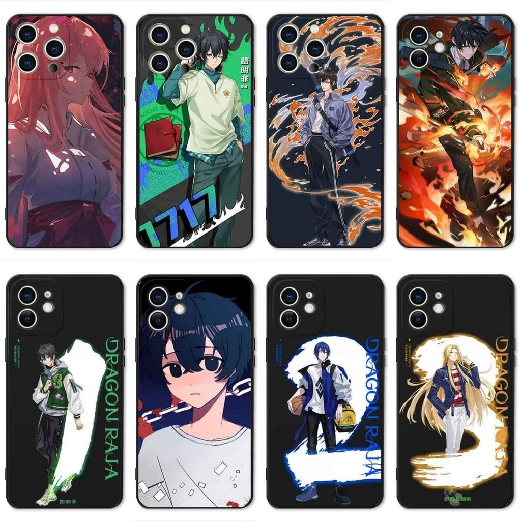 อะนิเมะการ์ตูน Dragon Raja DIY โทรศัพท์มือถือสําหรับ iPhone 14/ 13/ 12/ 11/ X/ Xs/ Xr/ 8 Plus/ 7/ 6/