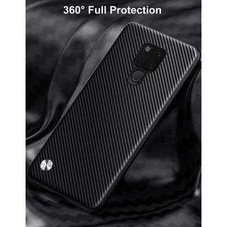 สําหรับ Huawei Mate 20/20 X / 20 Pro / 10/10 Pro แฟชั่น หนัง พื้นผิว ฝาหลัง นิ่ม TPU กรอบ เคสป้องกัน