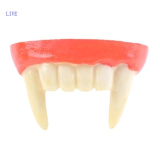 Live Gag ของเล่นฟันแวมไพร์ ปาร์ตี้ฮาโลวีน สําหรับเด็ก ผู้ใหญ่ 6 ปีขึ้นไป