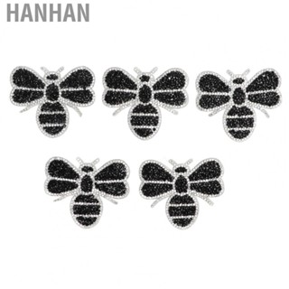 Hanhan Small Bee Rhinestone   Shading Blemishes Damage Bee Rhinestone   for Gym Bags