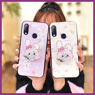 เคสโทรศัพท์มือถือ ซิลิโคนนิ่ม พร้อมที่ตั้งวาง หมุนได้ สําหรับ HTC U19E