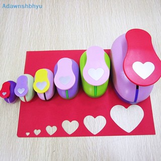 Adhyu เครื่องตัดกระดาษ รูปหัวใจน่ารัก สะดวกสบาย แฮนด์เมด DIY