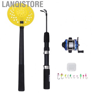 Lanqistore Fishing Rod Reel Hooks And  Ice Fishing Rod Kit 50cm Rod For Winter