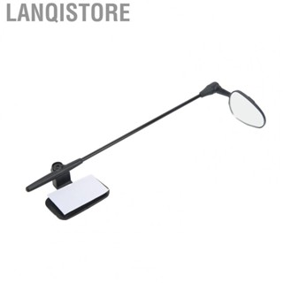 Lanqistore Bike  Mirror Bike  Mirror Aluminum Alloy Reflective 360 Degree