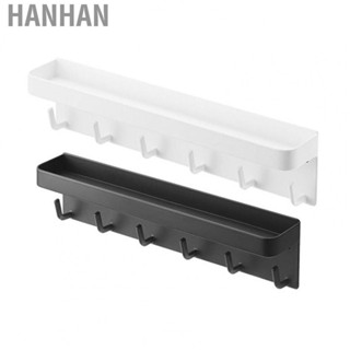 Hanhan Mail Organizer with Hooks  Reliable Load Bearing Key Rack with Tray Decorative Practical  for Home