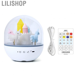 Lilishop Carousel Projector Light  Night Lamp Home Decor  for Home