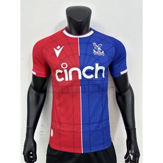 [Player Version] 2324 ใหม่ เสื้อฟุตบอล แขนสั้น ลาย The Crystal Palace คุณภาพสูง