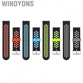 Windyons 22mm Sport Watch Strap  Durable Silicone Sport Watch Strap Universal High Performance  for Huawei Watch 2