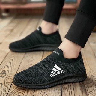 Adida รองเท้าผ้าใบ ลําลอง ใส่สบาย น้ําหนักเบา สําหรับผู้ชาย