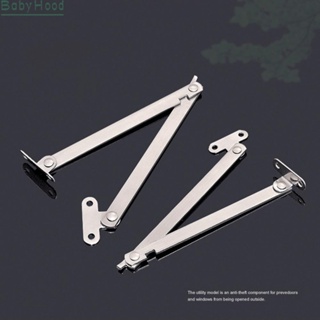 【Big Discounts】2pcs Hinges Folding For Furniture Cabinet Left + Right Stainless Steel#BBHOOD