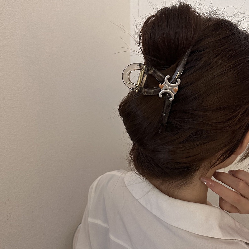 กิ๊บติดผม ขนาดใหญ่ ระดับไฮเอนด์ สไตล์เกาหลี เรโทร สวยหรู สําหรับผู้หญิง - รูปที่ 2