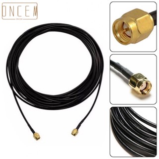 【ONCEMOREAGAIN】SMA Male Connector Antenna Extension Cable Cable Adapter For Electrical