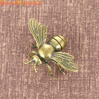 【Good】Bee 4.7*3.2cm Antique Bronze Buddha Decor Figurines Handmade Pure Copper【Ready Stock】