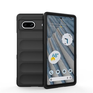 เคสโทรศัพท์ซิลิโคน TPU แบบนิ่ม เป็นมิตรกับผิวหนัง สําหรับ Google Pixel 7A Pixel 7A 6A 7 Pro 7A