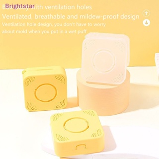 Brightstar 1X กล่องพัฟฟองน้ําเปล่า แบบพกพา สําหรับใส่เครื่องสําอาง