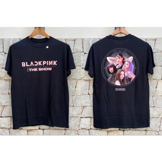 การออกแบบเดิมเสื้อวง BLACKPINK THE SHOW CONCERT ลิขสิทธิ์แท้ YG USA S-5XL