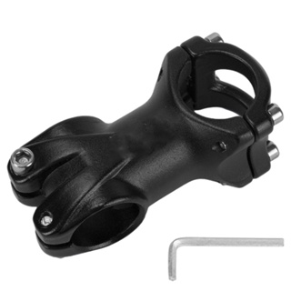 60mm Outdoor Reusable Adjustable Practical Accessories Durable Black For Road Mountain Alumnium Alloy 7 Degree Bike Stem