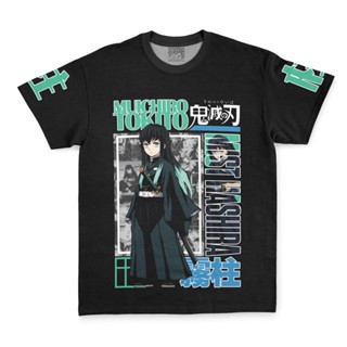 เสื้อยืด พิมพ์ลาย Muichiro Tokito Demon Slayer แฟชั่นสตรีท