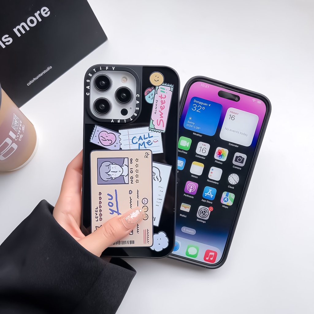 กระจกสําหรับiPhone 17 AIR 16 Pro max 15 Promax 14 Plus 13 mini 12 11 XS XR XSMAX 7G 7 Plus SE2020 คู่กันกระแทกFull Protectorโทรศัพท์มือถือกรณี - รูปที่ 5