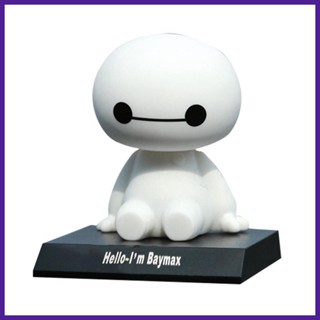 โมเดลฟิกเกอร์ PVC รูป Baymax น่ารัก แบบกลวง สร้างสรรค์ สําหรับตกแต่งภายในรถยนต์ playth