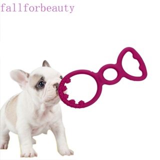 Fallforbeauty ของเล่นทําความสะอาดฟัน แบบโต้ตอบ ทนทาน สําหรับสัตว์เลี้ยง สุนัข