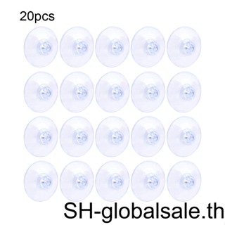 【Global】ชุดถ้วยดูดสัญลักษณ์ เส้นผ่าศูนย์กลาง 4 5 ซม. ใช้ซ้ําได้ อุปกรณ์เสริม สําหรับร้านค้า 20 ชิ้น