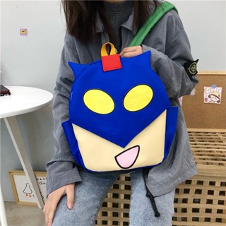 New cute childrens dynamic superman lightweight cute backpack casual backpack student bag ZSLC