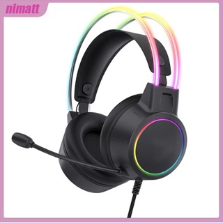 Ni X15 Pro Onikuma Rgb หูฟังเกมมิ่ง พร้อมไมโครโฟน 3.5 มม. สําหรับ Xbox Ps5 Ps4 Switch