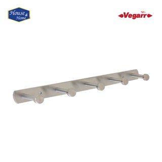 Vegarr ขอแขวนผ้าสแตนเลส 3 ขอ, 5 ขอ, 7 ขอ รุ่น 148 สีโครเมี่ยม