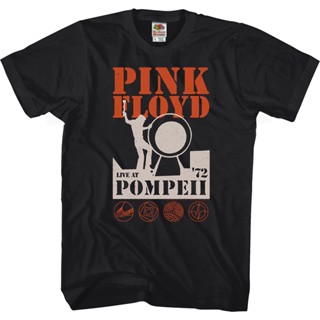 เสื้อยืด ลาย Live At Pompeii Pink Floyd