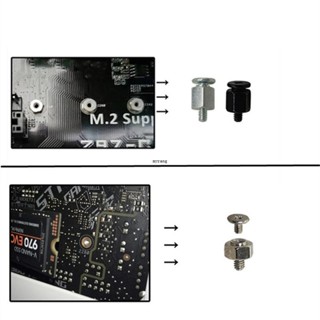 ✿ ชุดสกรูยึดเมนบอร์ด สําหรับ M 2 SSD