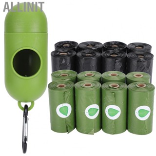 Allinit Trash Bag Dispenser  Portable Leakproof Thick Fragrant Dog Poop for Dogs Cats