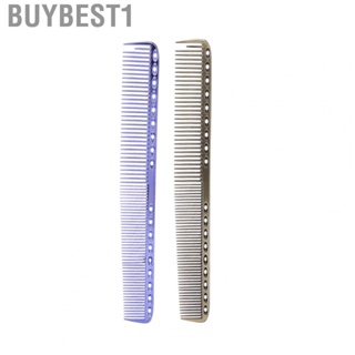 Buybest1 Barber Comb  Nonslip Double Tooth Hair Pocket Cuspidal Design for Styling