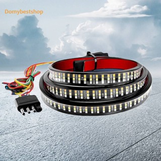 [Domybestshop.th] แถบไฟท้ายรถบรรทุก LED 12V สามสี สําหรับ Jeep Auto SUV