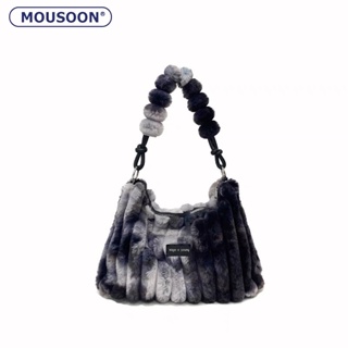 MOUSOON กระเป๋าสะพายไหล่ผู้หญิง Messenger Bag กระเป๋าโท้ทตุ๊กตาความจุขนาดใหญ่