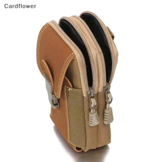 &lt;Cardflower&gt; กระเป๋าสตางค์ กระเป๋าใส่เหรียญ ผ้าแคนวาส กันน้ํา