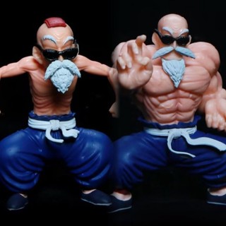 โมเดลฟิกเกอร์ รูปปั้น Dragon Ball GK Hungry Muscle Enhanced Form Turtle Immortal Q-Version Chassis สําหรับตกแต่งโต๊ะ