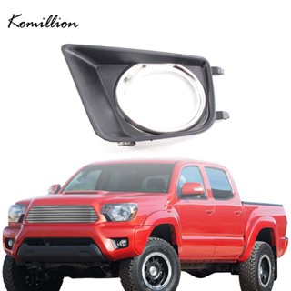 [พร้อมส่ง] ฝาครอบไฟตัดหมอกโครเมี่ยม ติดกันชนหน้ารถยนต์ สําหรับ Toyota Tacoma 2012-2015