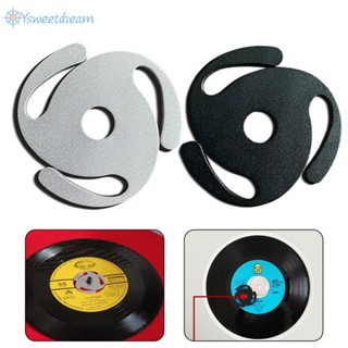 เครื่องเล่นแผ่นเสียง LP 45RPM อะแดปเตอร์หมุนได้ สําหรับคนรักดนตรี!