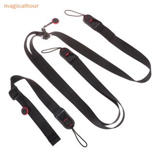 Magicalhour^^ สายคล้องคอ ปรับได้ สําหรับกล้องดิจิทัล SLR 5 6 7 8 Xiaoyi