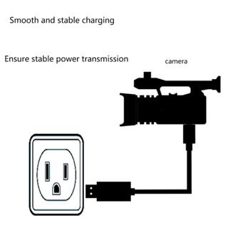 Toyou VMC-MD3 สายชาร์จ USB สําหรับกล้อง DSC-WX30 HX9 HX7 WX9 WX7 WX10